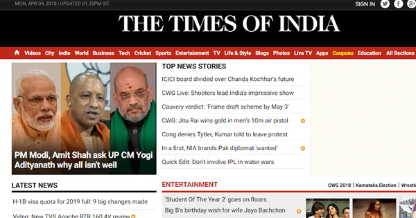 Times of India