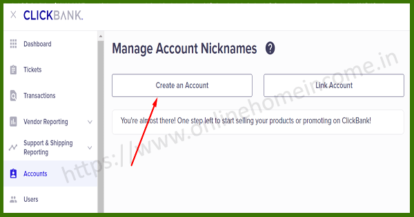 Create Account