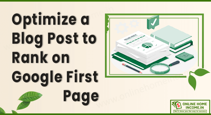 Optimize a Blog Post